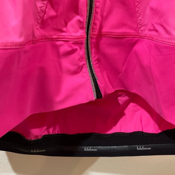Lululemon Paceline Cycling Jersey Pinkelicious Size 4 Zip Front Jacket Vancouver - Picture 7 of 16